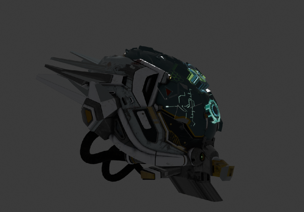 Sci-Fi Kask Yan